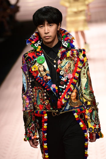 Показ Dolce&Gabbana в рамках Недели моды в Милане. Фото AFP