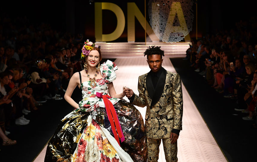 Показ Dolce&Gabbana в рамках Недели моды в Милане. Фото AFP