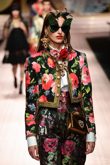 Показ Dolce&Gabbana в рамках Недели моды в Милане. Фото AFP
