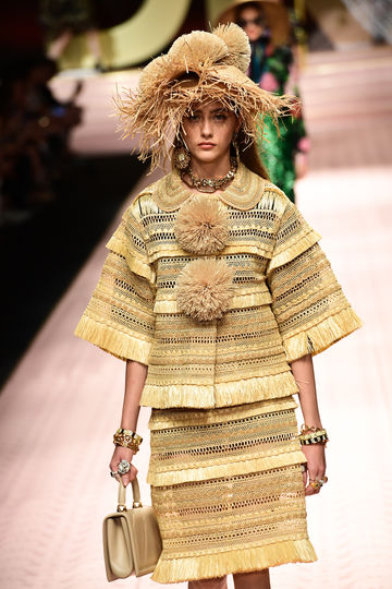 Показ Dolce&Gabbana в рамках Недели моды в Милане. Фото AFP