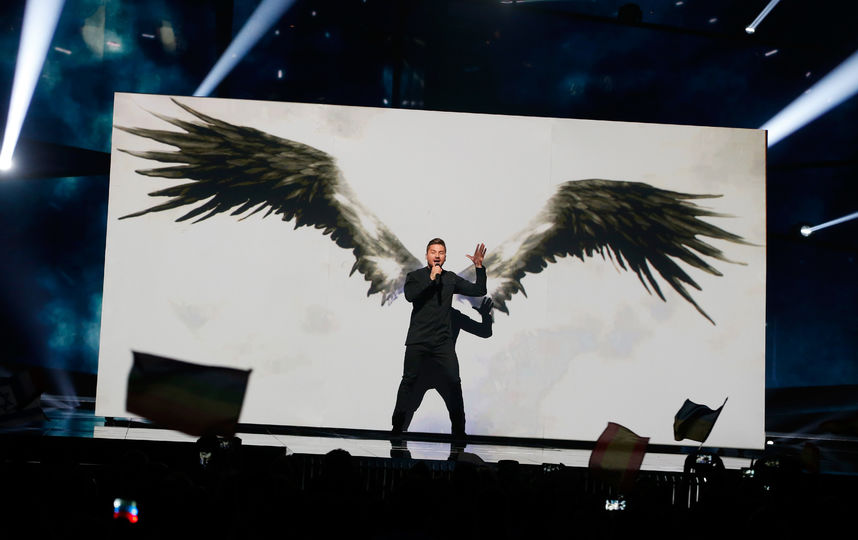 Выступление Сергея Лазарева на "Евровидении-2016". Фото Getty