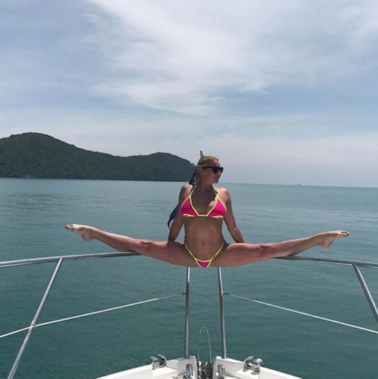 Анастасия Волочкова. Архивное фото. Фото Скриншот https://www.instagram.com/volochkova_art/