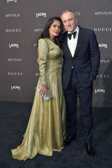 Сальма Хайек и Франсуа-Анри Пино. Фото Getty