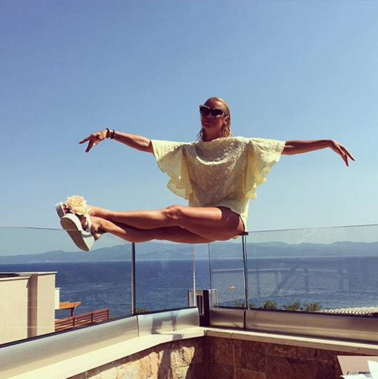 Анастасия Волочкова. Архивное фото. Фото Скриншот https://www.instagram.com/volochkova_art/, Getty