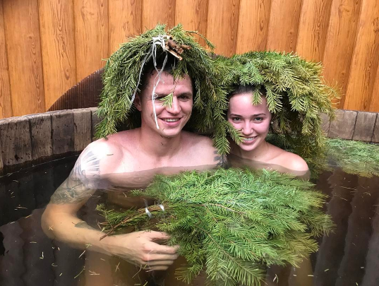 Анастасия Костенко и Дмитрий Тарасов. Фото Instagram Дмитрия Тарасова