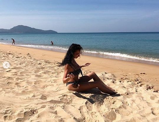 Анна Грачевская. Фото скриншот: instagram.com/anna_grachevskaya