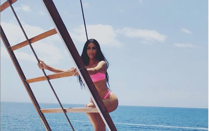 Ким Кардашьян. Фото Скриншот Instagram/kimkardashian