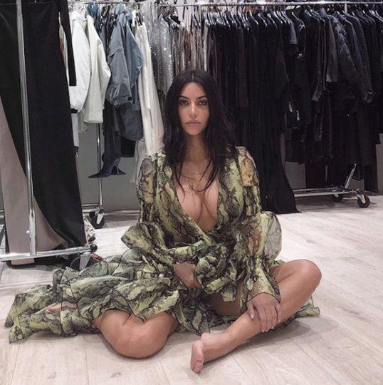 Ким Кардашьян. Фото Скриншот Instagram/kimkardashian