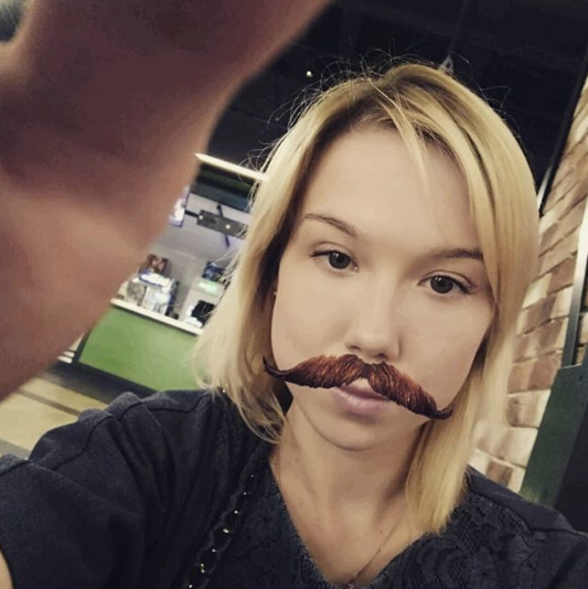 Участник флэшмоба #усынадежды. Фото www.instagram.com/nika.pank