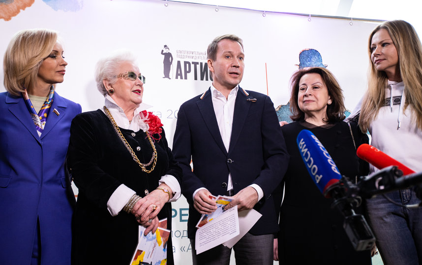 Вручение премии "Признание". Фото Пресс-служба благотворительного фонда "Артист"