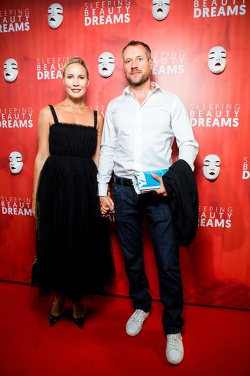 Елена Летучая с мужем на презентации "Снов Спящей красавицы". Фото Предоставлено организаторами