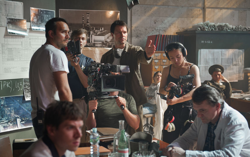 Съёмки фильма "Когда падали аисты". Фото Пресс-служба фильма