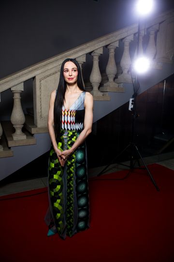 Балерина Диана Вишнёва на презентации "Снов Спящей красавицы". Фото Предоставлено организаторами