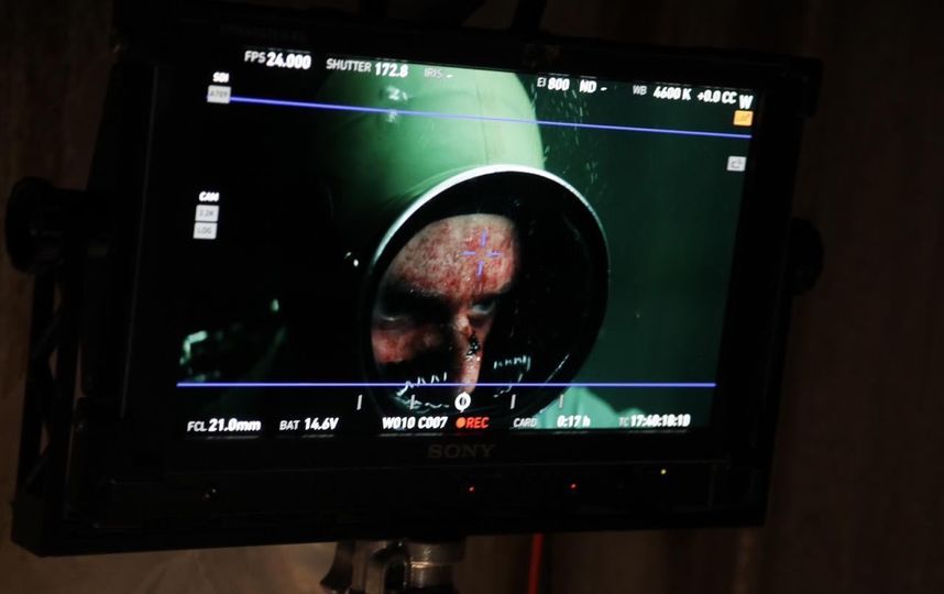 Съёмки фильма "Когда падали аисты". Фото Пресс-служба фильма