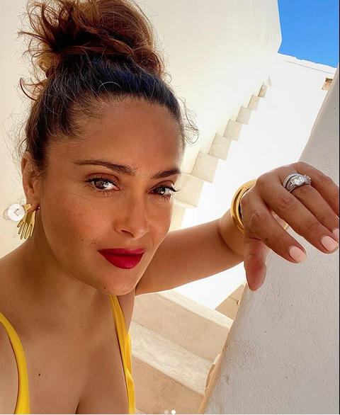 Сальма Хайек. Фото скриншот: instagram.com/salmahayek/