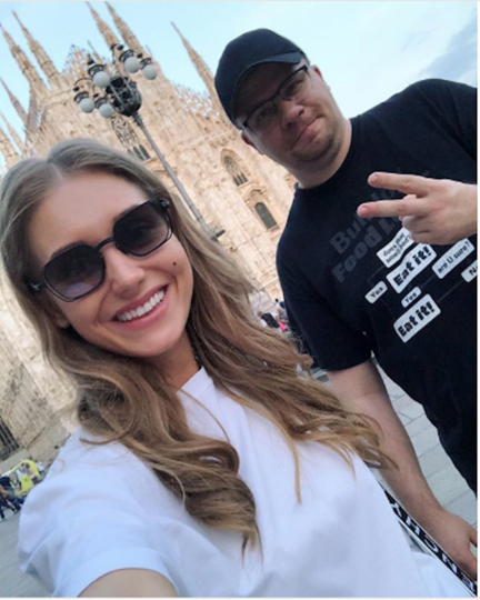 Кристина Асмус и Гарик Харламов. Фото www.instagram.com/asmuskristina