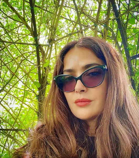 Сальма Хайек. Фото скриншот: instagram.com/salmahayek/