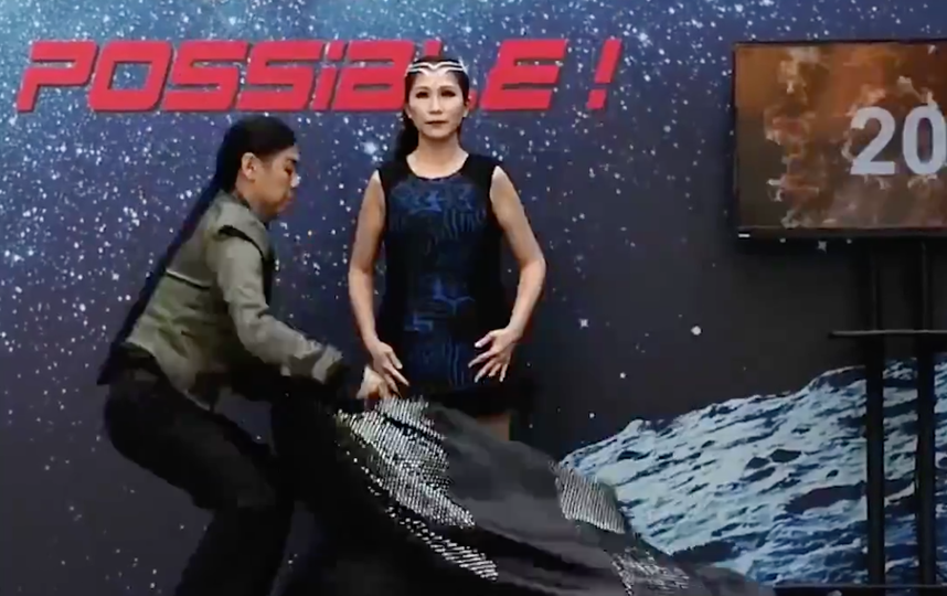 Фокусница Сильвия Лим. Фото Скриншот Youtube