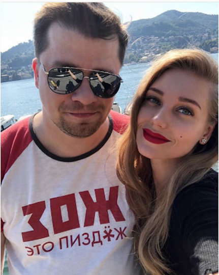 Кристина Асмус и Гарик Харламов. Фото www.instagram.com/asmuskristina