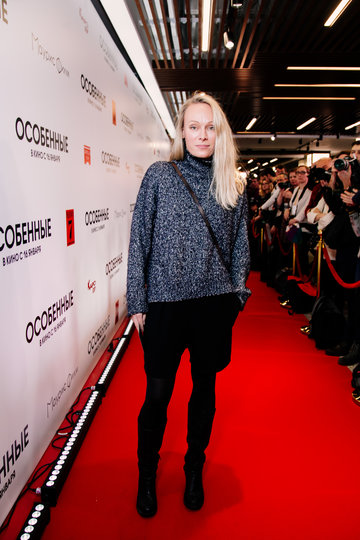 Ольга Ломоносова на премьере фильма "Особенные". Фото Предоставлено организаторами