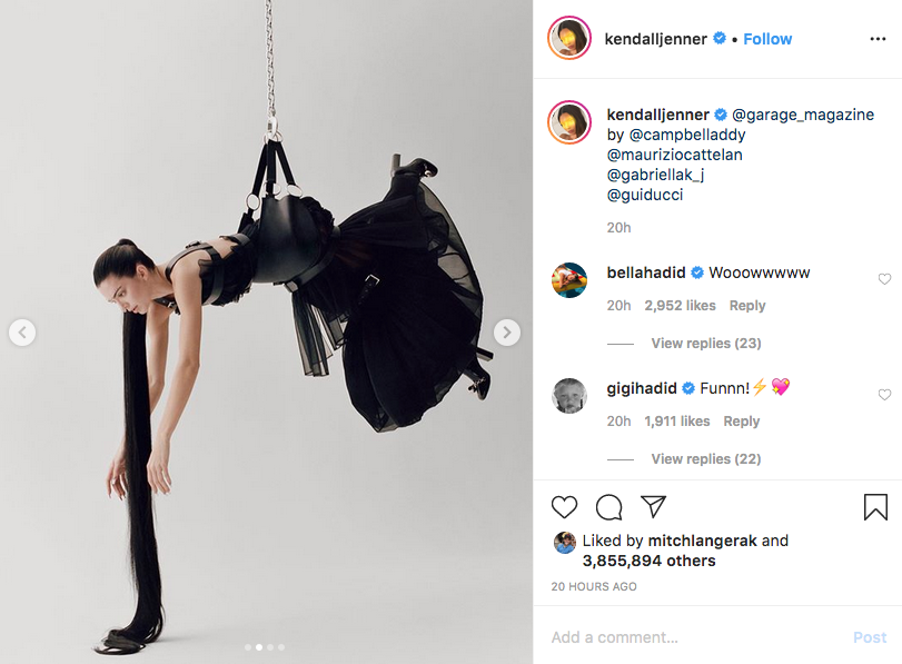 Кендалл Дженнер поделилась фотографиями со своими подписчиками в Instagram. Фото скриншот Instagram @kendalljenner