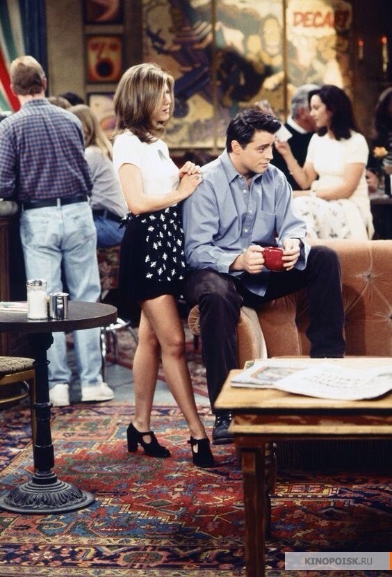 Кадр из сериала "Друзья". Фото "Юниверсал Пикчерс Рус", kinopoisk.ru