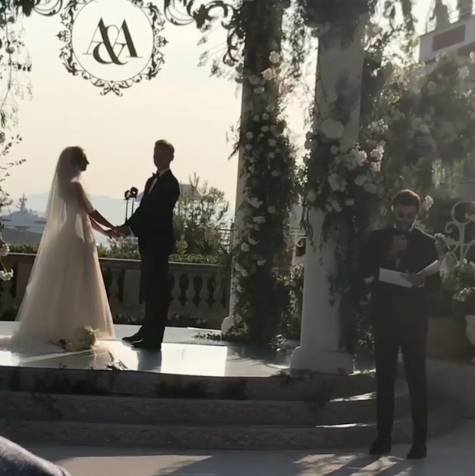 Свадьба Анастасии Потаниной и Артёма Кручина. Фото Instagram/toloknovaes