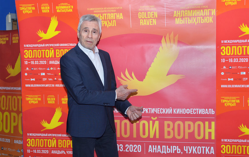 Гойко Митич на открытии кинофестиваля "Золотой ворон". Фото Азаматова Земфира, Предоставлено организаторами