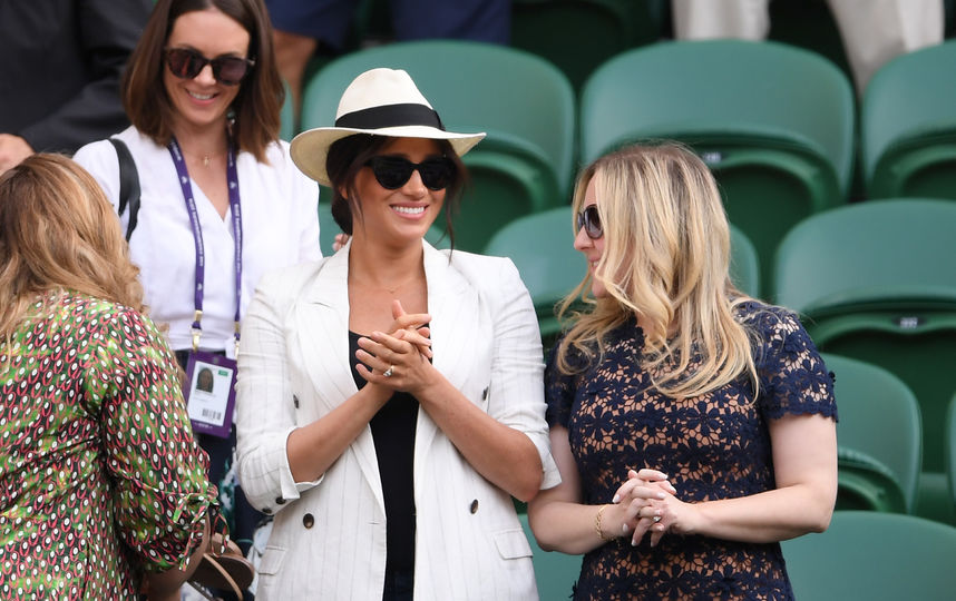Меган Маркл на Уимблдонском турнире. Фото Getty