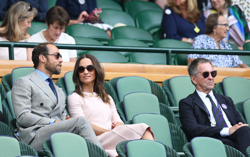 Пиппа и Джеймс Миддлтон на Уимблдонском турнире. Фото AFP