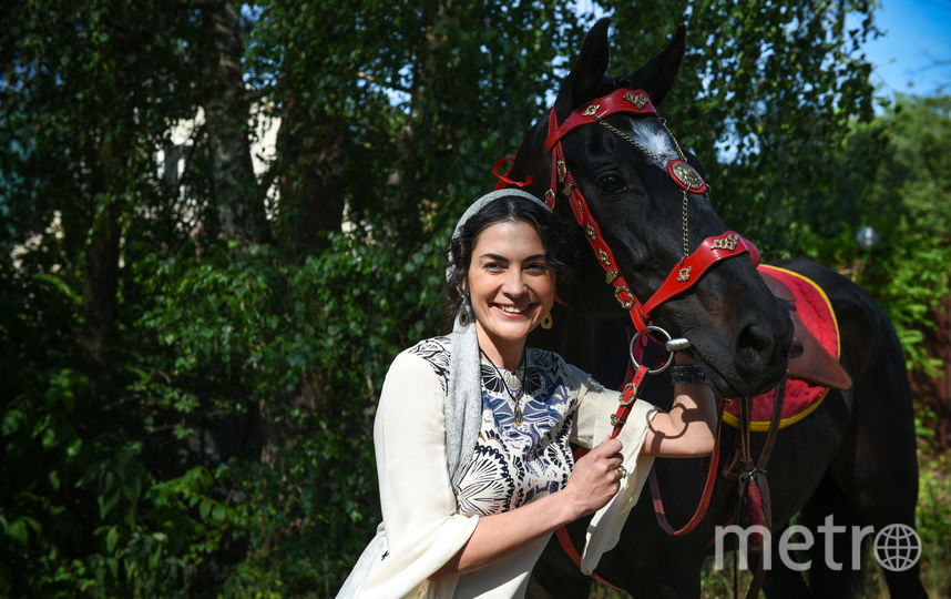 Ради роли Виктория Полторак научилась кататься на лошади. Фото предоставлено пресс-службой телеканала , "Metro"