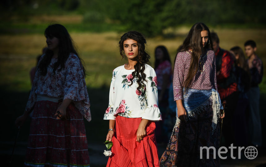 История любви цыганки Рады и аспиранта Максима снималась в маленькой живописной деревушке под Черниговом. Фото предоставлено пресс-службой телеканала, "Metro"
