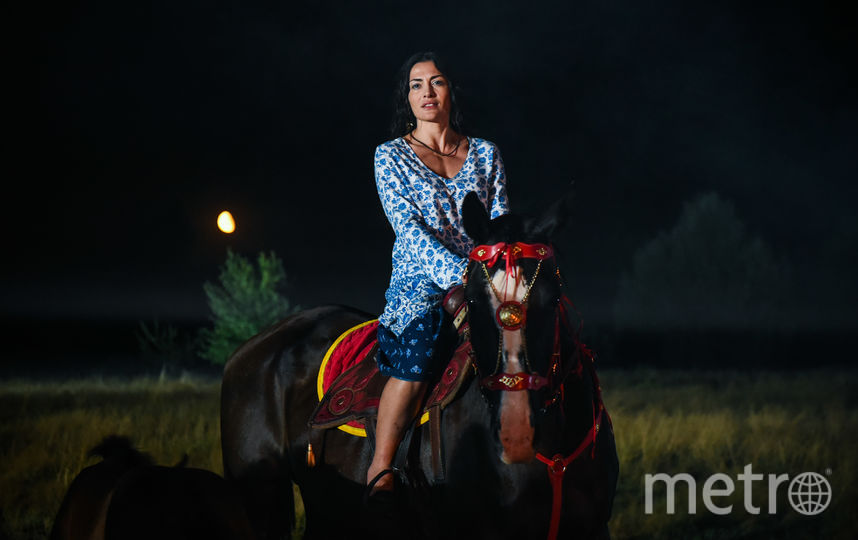 Ради роли Виктория Полторак научилась кататься на лошади. Фото предоставлено пресс-службой телеканала , "Metro"