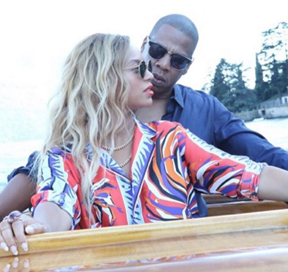 Бейонсе с мужем Джей Зи . Фото instagram/beyonce