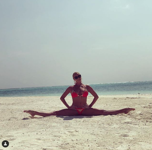 Анастасия Волочкова. Фото скриншот https://www.instagram.com/volochkova_art/?hl=ru