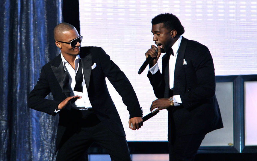 T.I. и Канье Уэст. Фото Getty