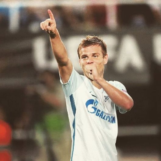 Александр Кокорин, "Зенит". Фото www.instagram.com/kokorin9