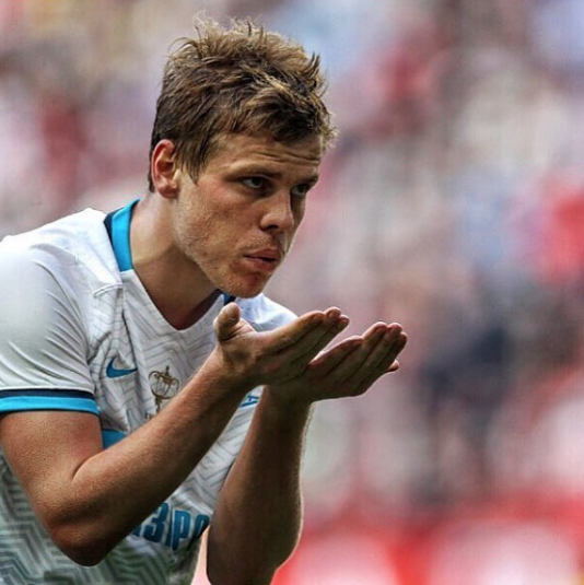 Александр Кокорин, "Зенит". Фото www.instagram.com/kokorin9