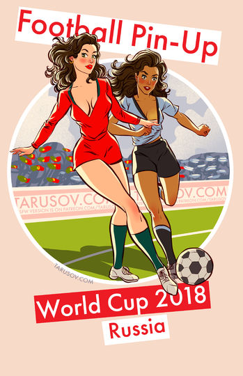 Календарь с обнажёнными красавицами к чемпионату мира покорил Интернет. Фото