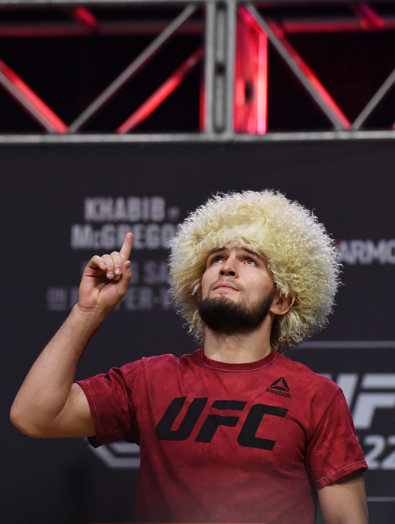 Чемпион UFC Хабиб Нурмагомедов. Фото Getty
