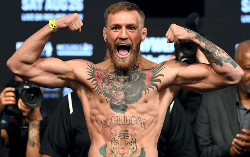 Боец смешанного стиля (ММА) Конор Макгрегор. Фото Getty
