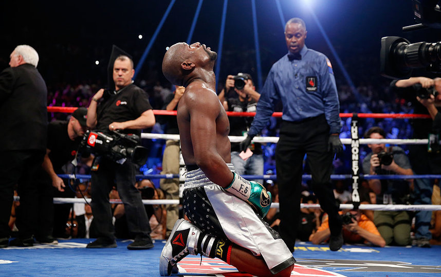 Американский боксёр Флойд Мейвезер. Фото Getty