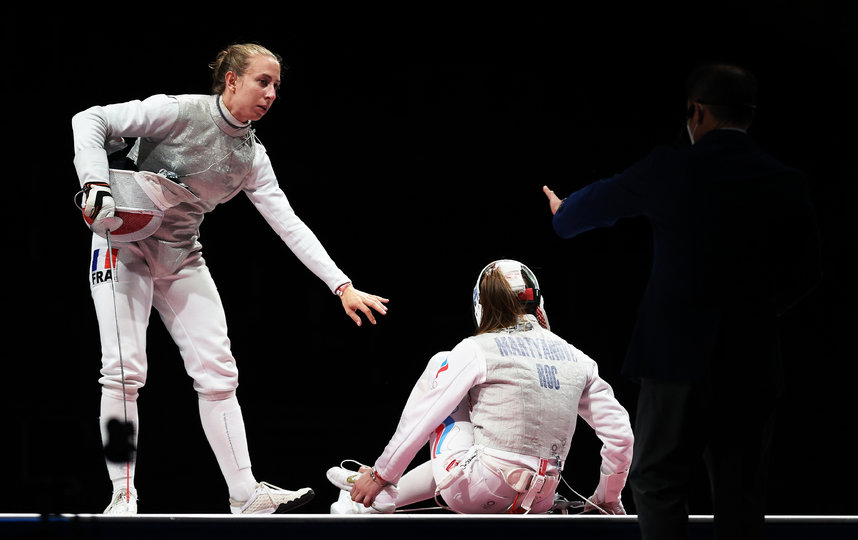 Марта только что получила травму левой ноги. Фото Getty