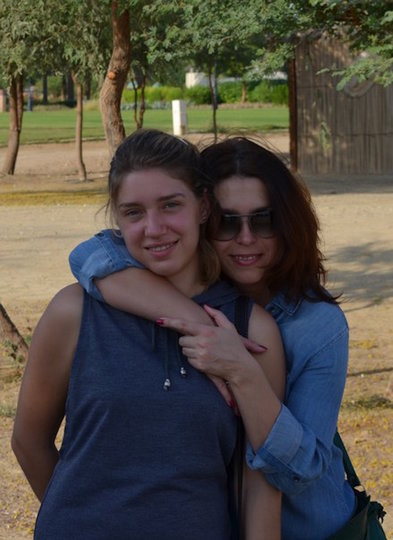 Виталина и её мама Ирина. Фото из личного архива Бацарашкиных