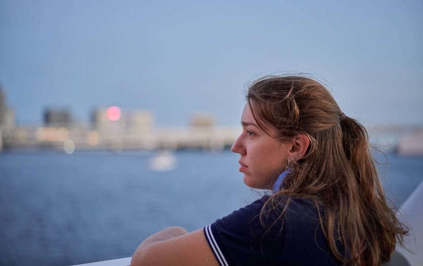 Виталина – в олимпийской деревне. Фото Артём Черноусов