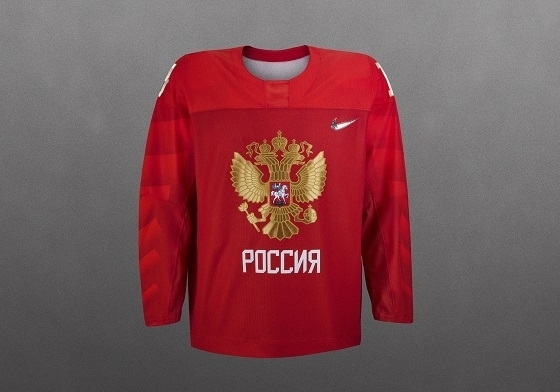 Представлена форма сборной России по хоккею на Олимпиаду-2018