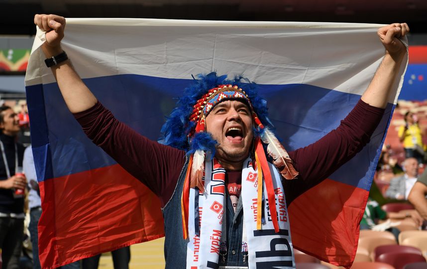 Россия разгромила Саудовскую Аравию со счётом 5:0 в матче открытия ЧМ – 2018. Фото AFP