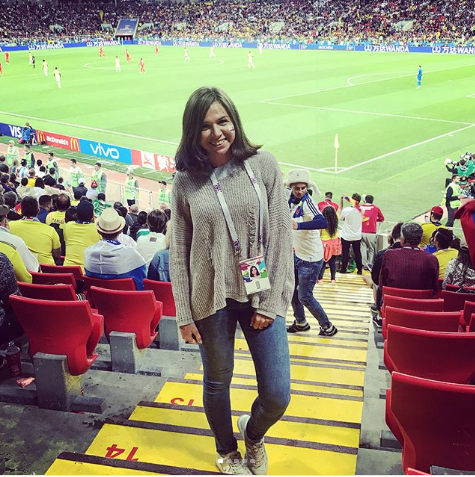 Болельщица матча Колумбия – Англия. Фото Instagram/dai_lave