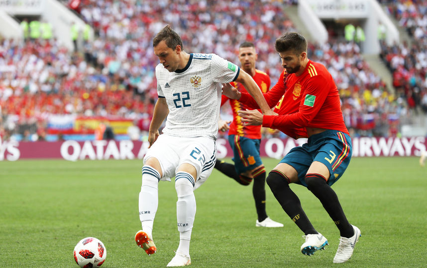 Россия – Испания. Фото Getty