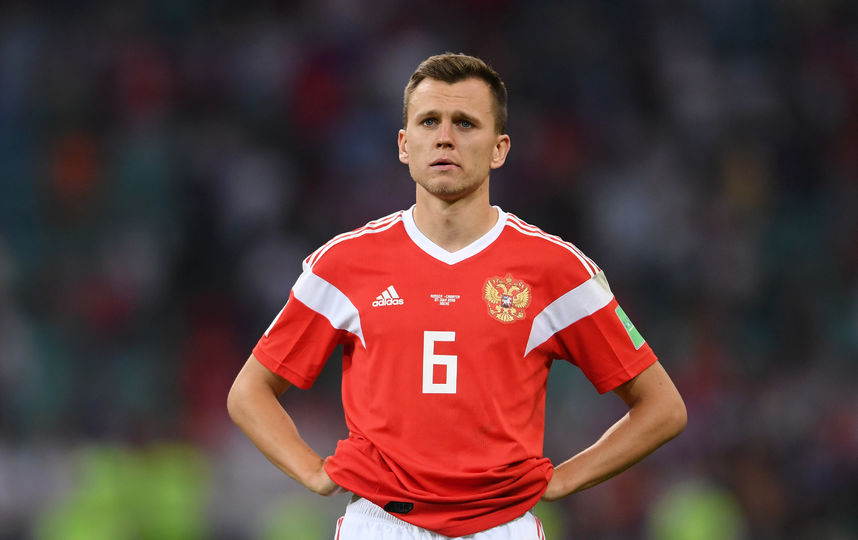 Футболист сборной России Денис Черышев. Фото Getty